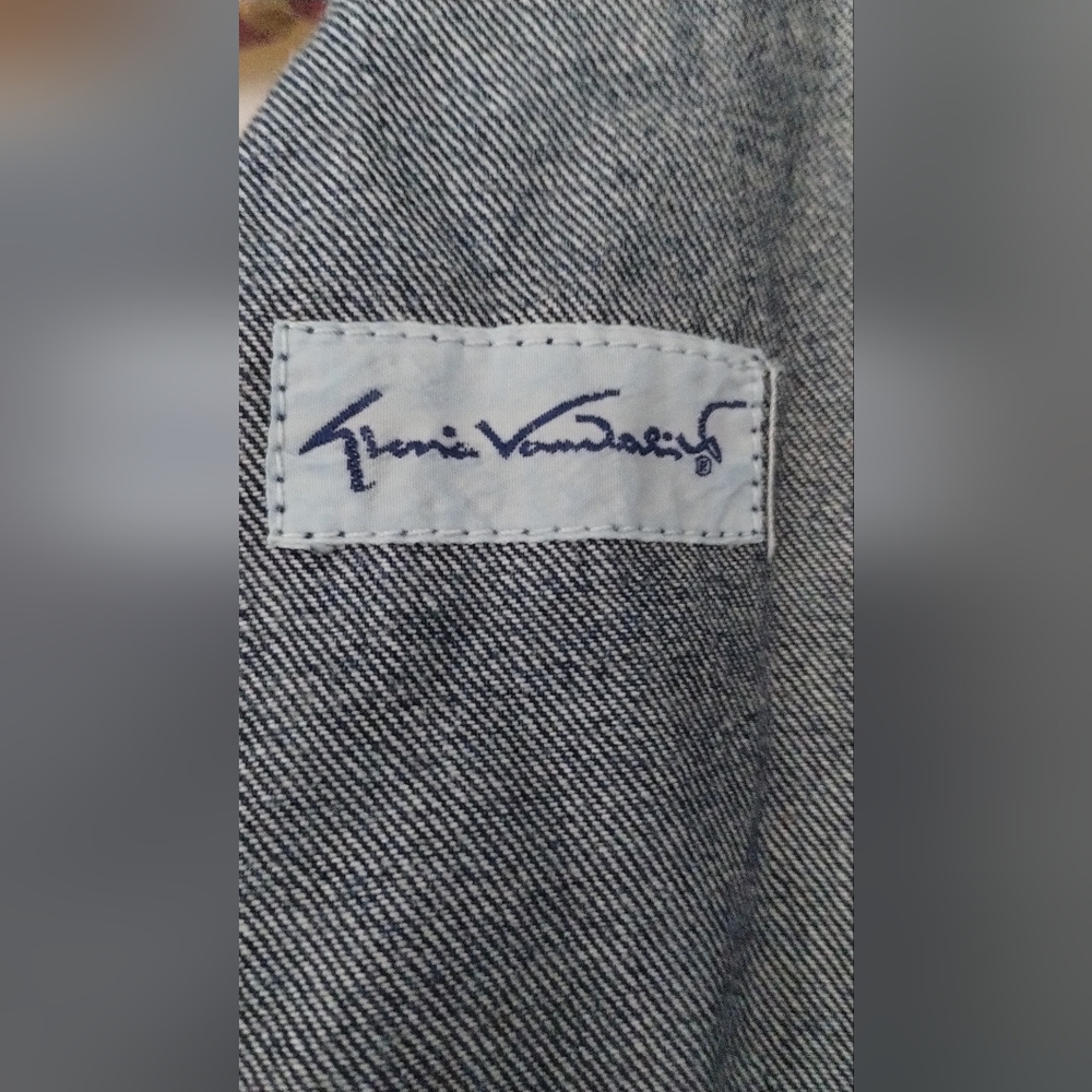 Women's Vintage  Gloria Vanderbilt Denim Skirt - Picture 5 of 7